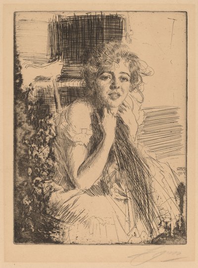 Emma Rasmussen da Anders Leonard Zorn