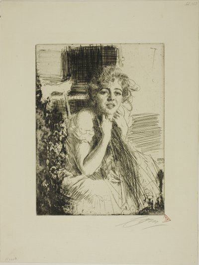 Emma Rasmussen da Anders Leonard Zorn