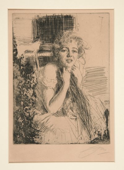Emma Rasmussen da Anders Leonard Zorn