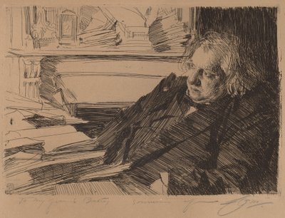 Ernest Renan da Anders Leonard Zorn