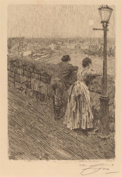 Pescatore a Saint Ives da Anders Leonard Zorn