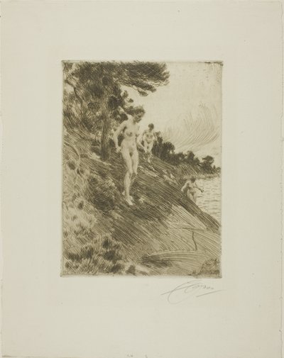 Spaventato da Anders Leonard Zorn