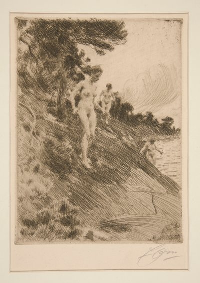 Spaventato da Anders Leonard Zorn