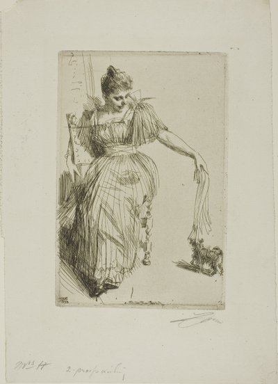 Gerda Hagborg II da Anders Leonard Zorn