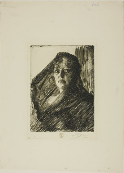 Gerda Lundequist da Anders Leonard Zorn