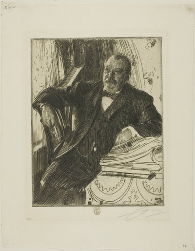 Grover Cleveland II da Anders Leonard Zorn