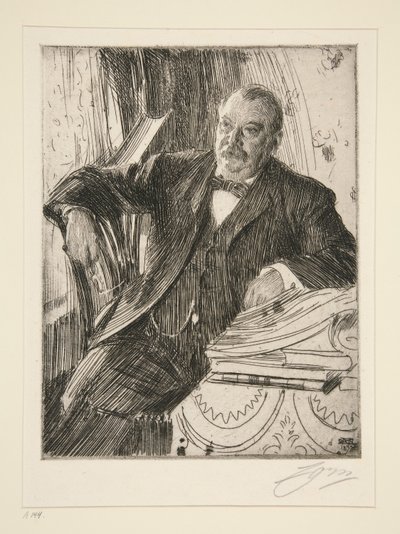 Grover Cleveland II da Anders Leonard Zorn