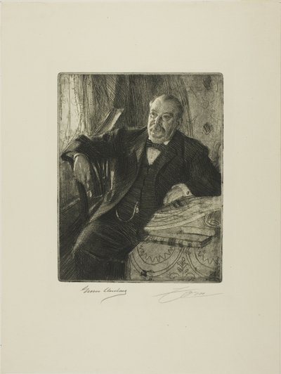 Grover Cleveland I da Anders Leonard Zorn