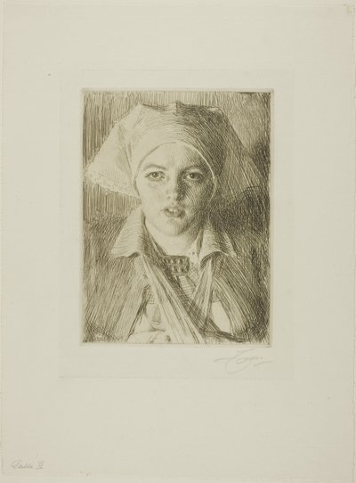 Gulli II da Anders Leonard Zorn