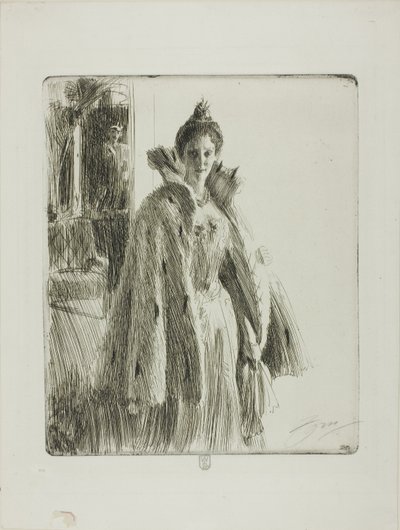 S.A.R. Principessa Ingeborg di Svezia II da Anders Leonard Zorn