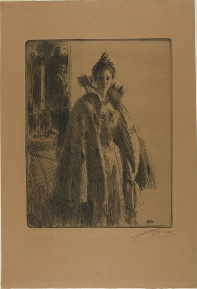 S.A.R. Principessa Ingeborg di Svezia II da Anders Leonard Zorn