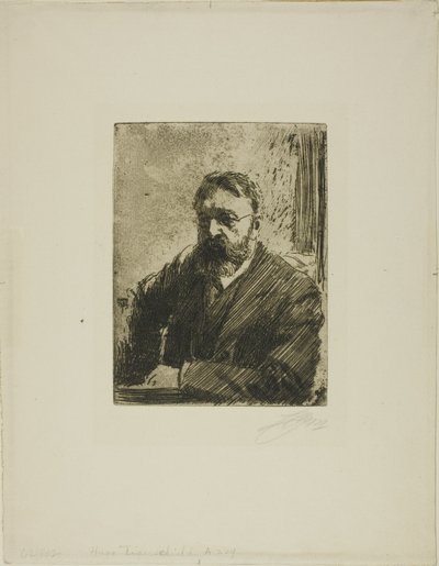 Hugo Tigerschiöld da Anders Leonard Zorn
