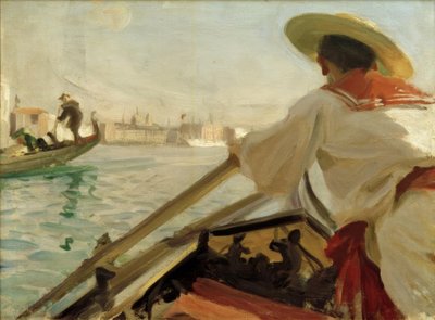 Nella mia gondola da Anders Leonard Zorn