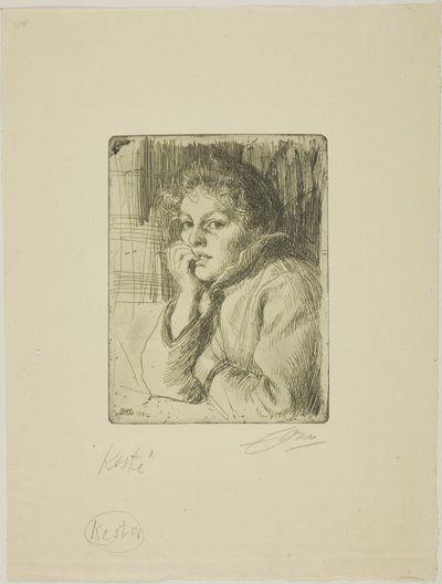 Kesti, un contadino di Mora da Anders Leonard Zorn