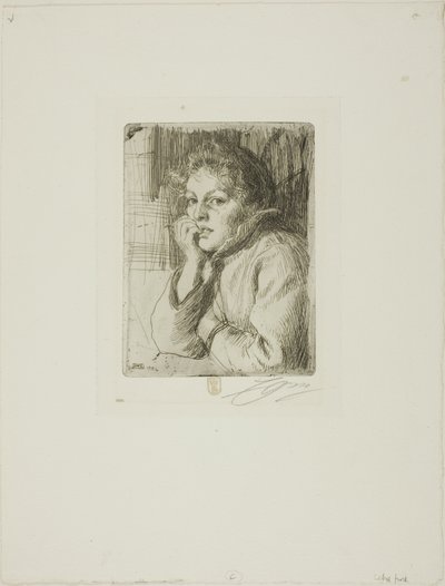 Kesti, un contadino di Mora da Anders Leonard Zorn