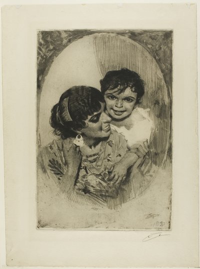 Delizia materna III da Anders Leonard Zorn