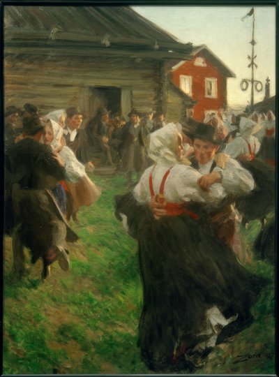 Danza della notte di mezza estate da Anders Leonard Zorn