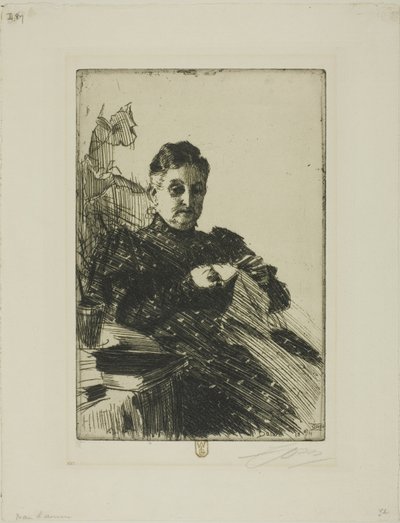 Mme Lamm II da Anders Leonard Zorn