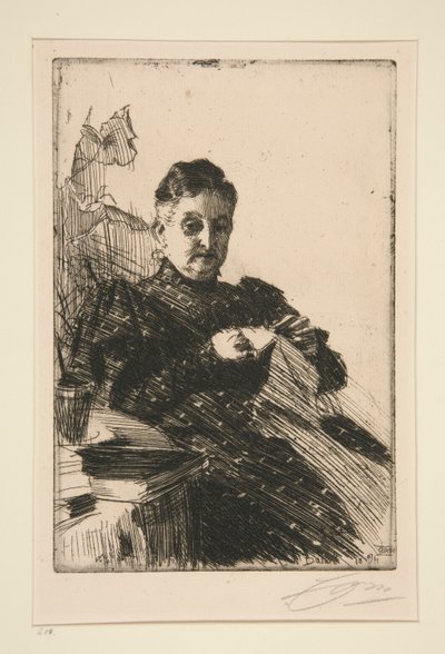 Mme Lamm II da Anders Leonard Zorn