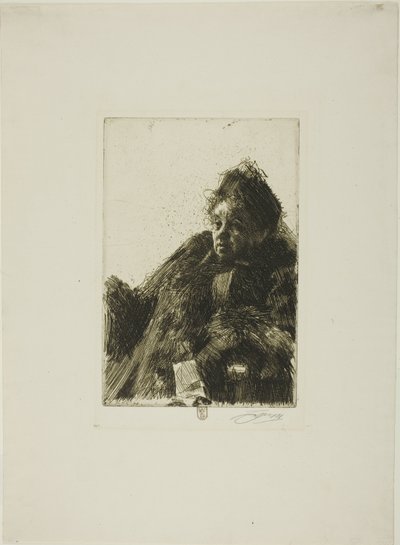 Mme Simon II da Anders Leonard Zorn