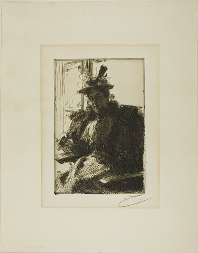 Signora Armour da Anders Leonard Zorn