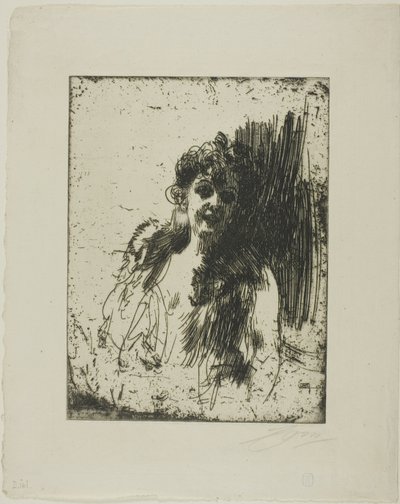 Signora Cotton II da Anders Leonard Zorn