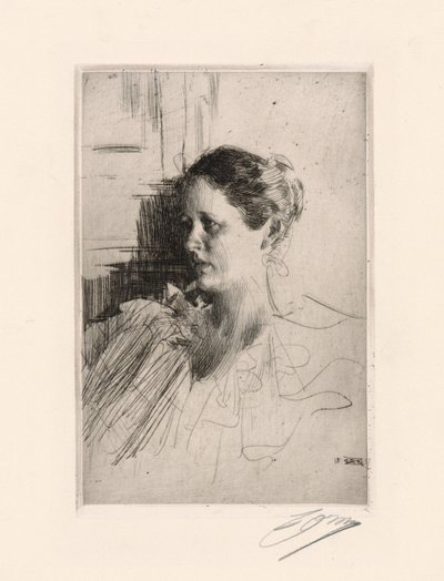 Signora Nagel da Anders Leonard Zorn
