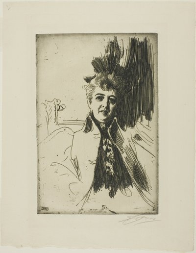 Signora Potter Palmer da Anders Leonard Zorn