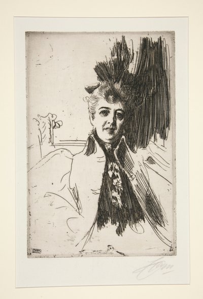 Signora Potter Palmer da Anders Leonard Zorn