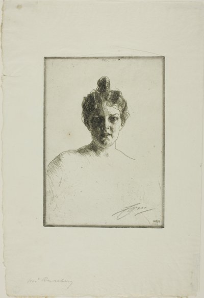 Signora Runeberg da Anders Leonard Zorn