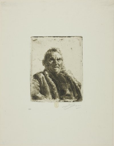 Vecchio Soldato ("Il Principe") da Anders Leonard Zorn