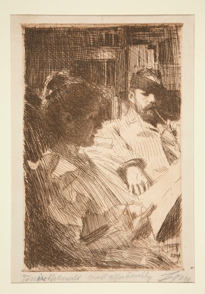 Lettura (Sig. e Sig.ra Charles Deering) da Anders Leonard Zorn