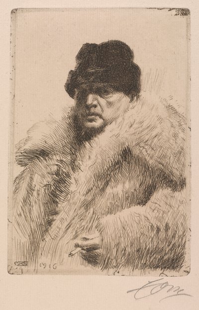 Autoritratto da Anders Leonard Zorn