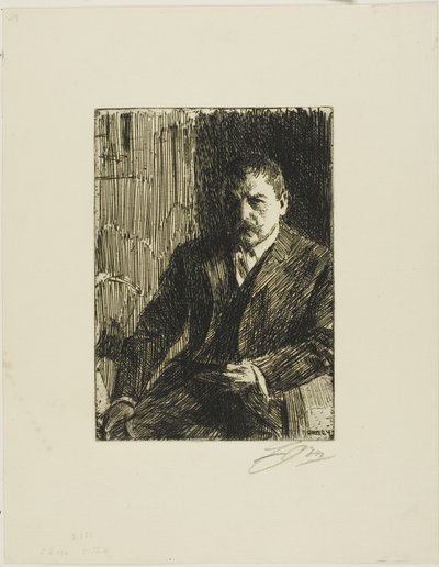 Autoritratto 1904 I da Anders Leonard Zorn