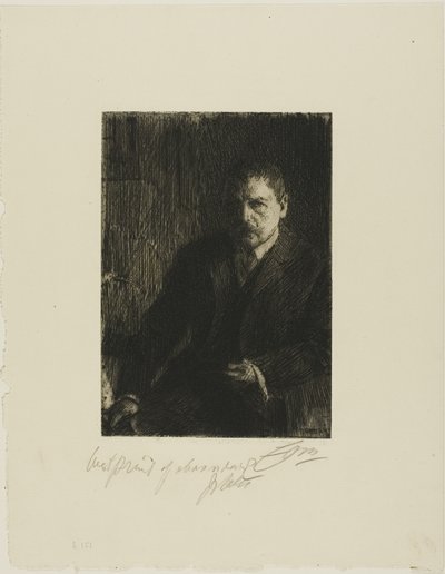 Autoritratto 1904 I da Anders Leonard Zorn