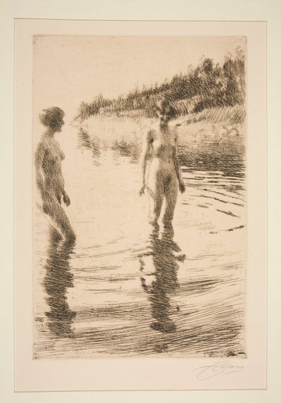 Acque basse da Anders Leonard Zorn