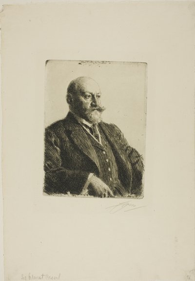 Sir Ernest Cassel da Anders Leonard Zorn