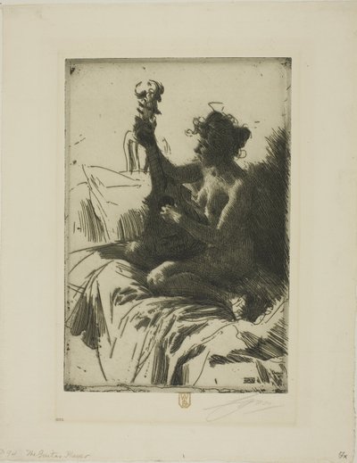 Souvenir o La Chitarra da Anders Leonard Zorn