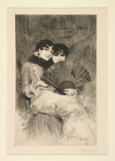 Sorelle spagnole da Anders Leonard Zorn