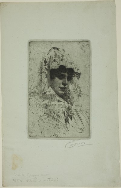 Donna Spagnola da Anders Leonard Zorn