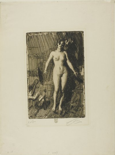 Modello in Piedi da Anders Leonard Zorn
