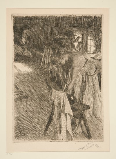 Domenica mattina da Anders Leonard Zorn