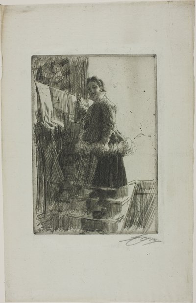 Il magazzino da Anders Leonard Zorn