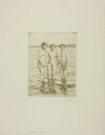 Le tre Grazie da Anders Leonard Zorn