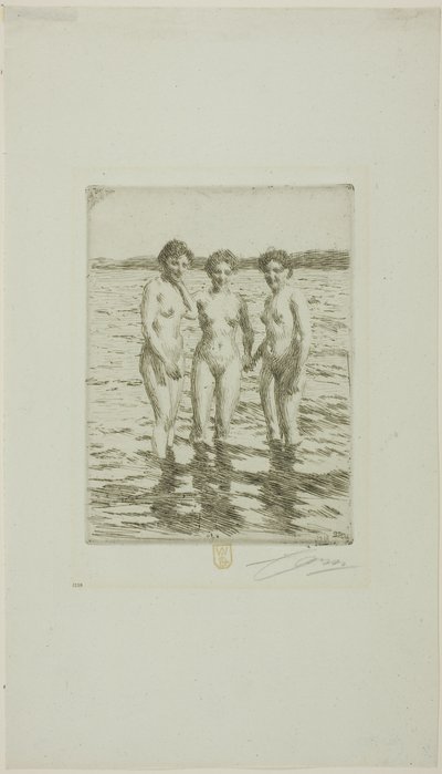 Le Tre Grazie da Anders Leonard Zorn