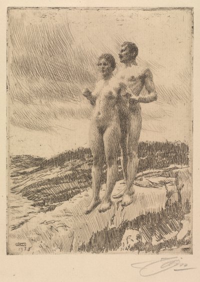 I due da Anders Leonard Zorn