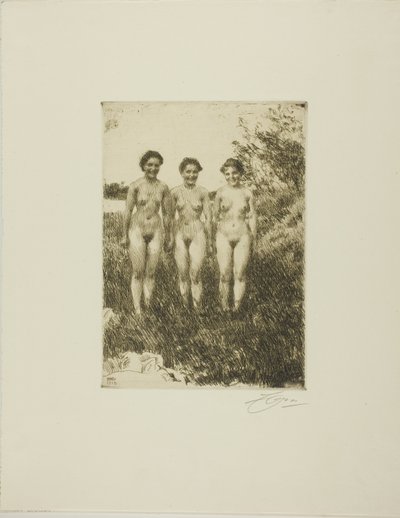 Tre sorelle da Anders Leonard Zorn