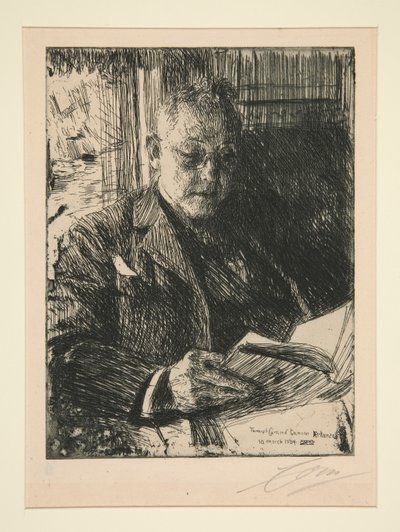 Compagno di viaggio da Anders Leonard Zorn