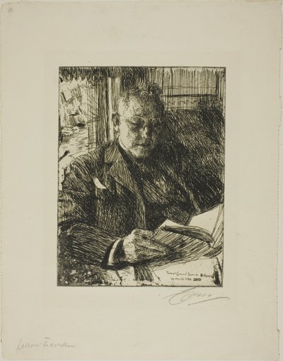 Compagno di viaggio (Mr. Ch. Deering) da Anders Leonard Zorn