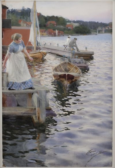 Onde che lambiscono da Anders Leonard Zorn